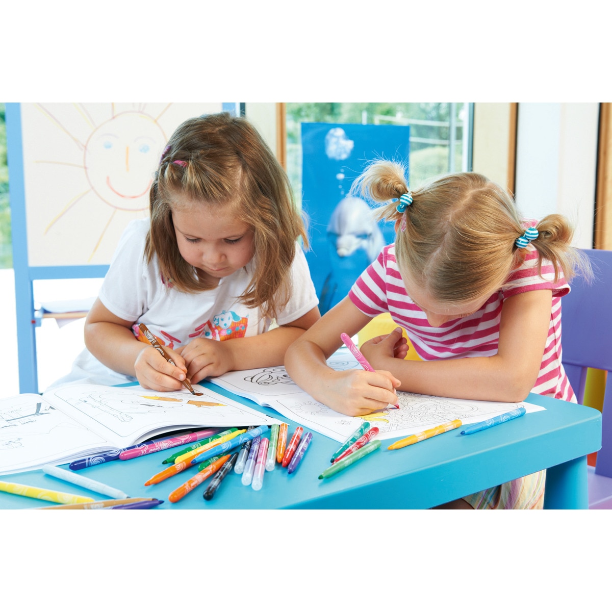 Estojo de 12 Canetas de Feltro Power - Multicolor Multicolor-4