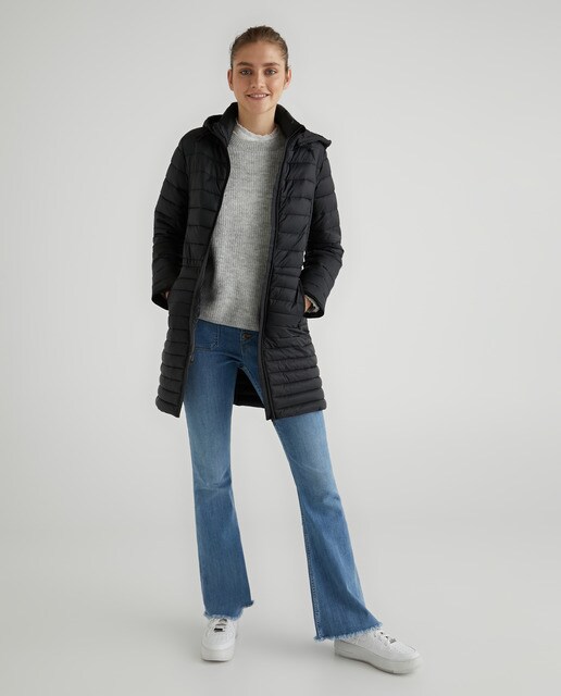 Plumas de mujer largo básico · Green Coast · El Corte Inglés