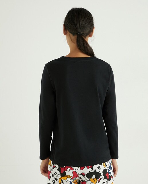 Camiseta de mujer con manga larga Mickey · Easy Wear · El Corte Inglés