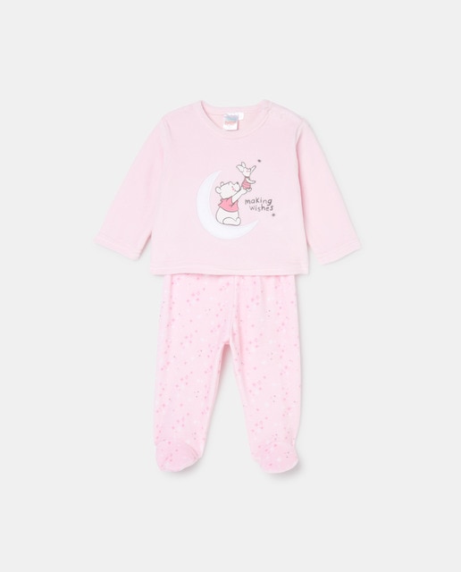 Pijama de bebé niña velour Winnie the Pooh · Disney · El Corte Inglés