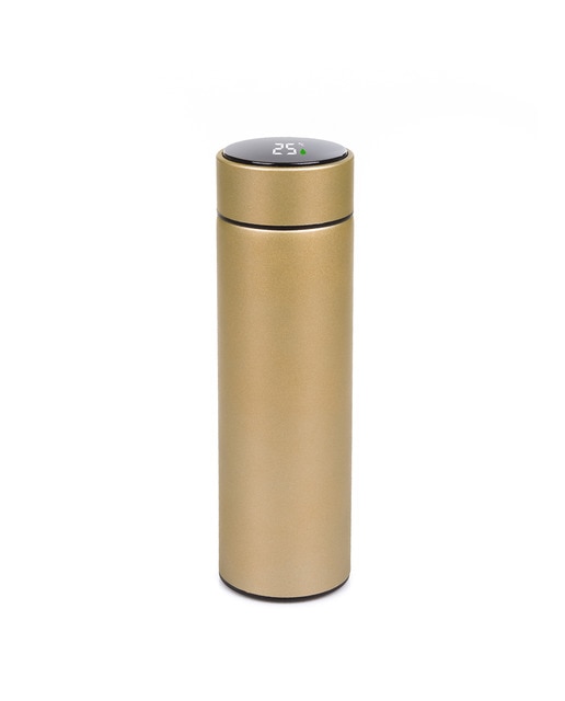 Imagen 0 de Termo deportivo de 500 ml con indicador de temperatura inteligente