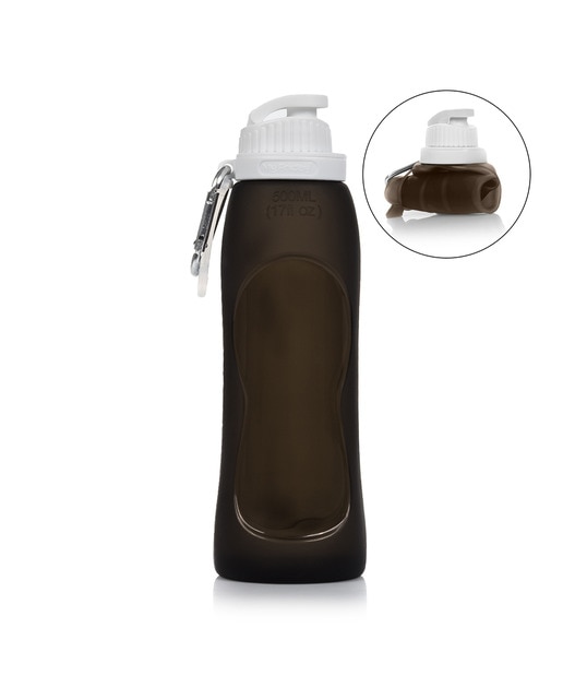 Imagen 0 de Botella plegable enrollable de 500 ml