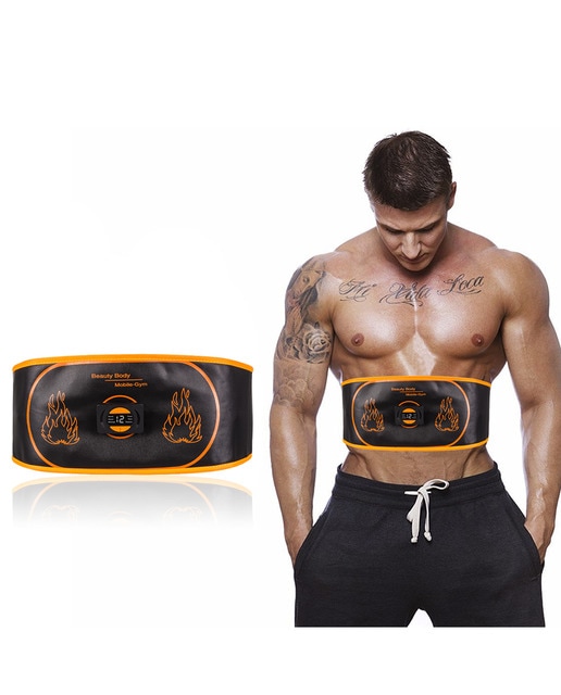 Imagen 0 de Cinturón estimulador eléctrico de cintura y abdomen EMS Smart Fitness