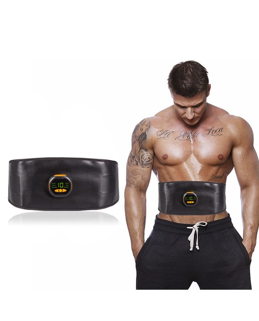 Imagen 0 de Cinturón estimulador eléctrico de cintura y abdomen EMS Smart Fitness