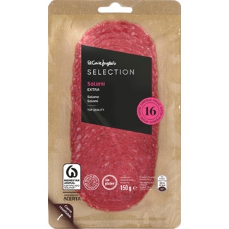 Salame Extra em Fatias sem Glúten embalagem 150 g - El Corte Inglés Selection
