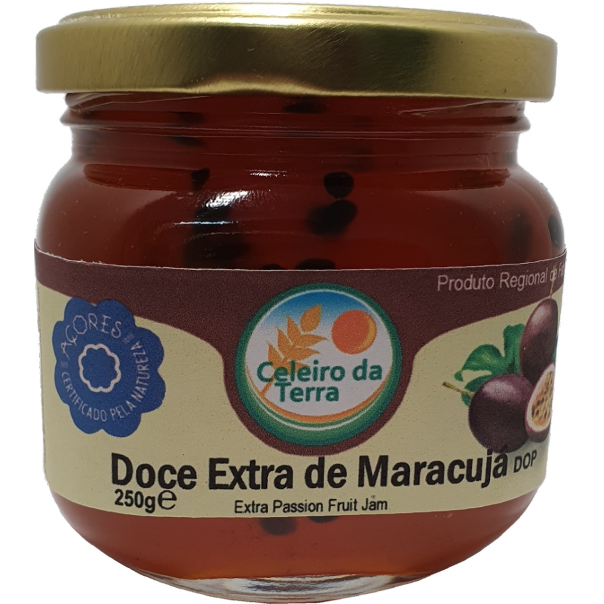 Doce Extra de Maracujá DOP frasco 250 g