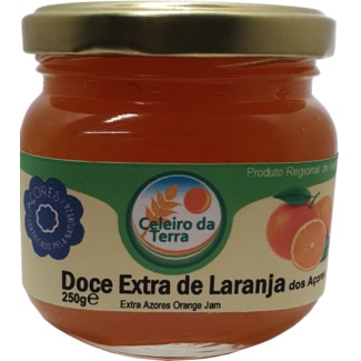 Doce Extra de Laranja dos Açores frasco 250 g - Celeiro Da Terra