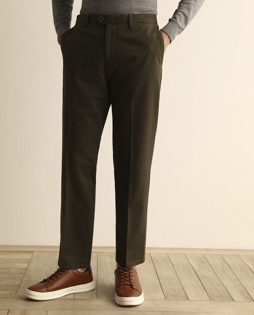 Imagen 0 de Chino de hombre regular kaki