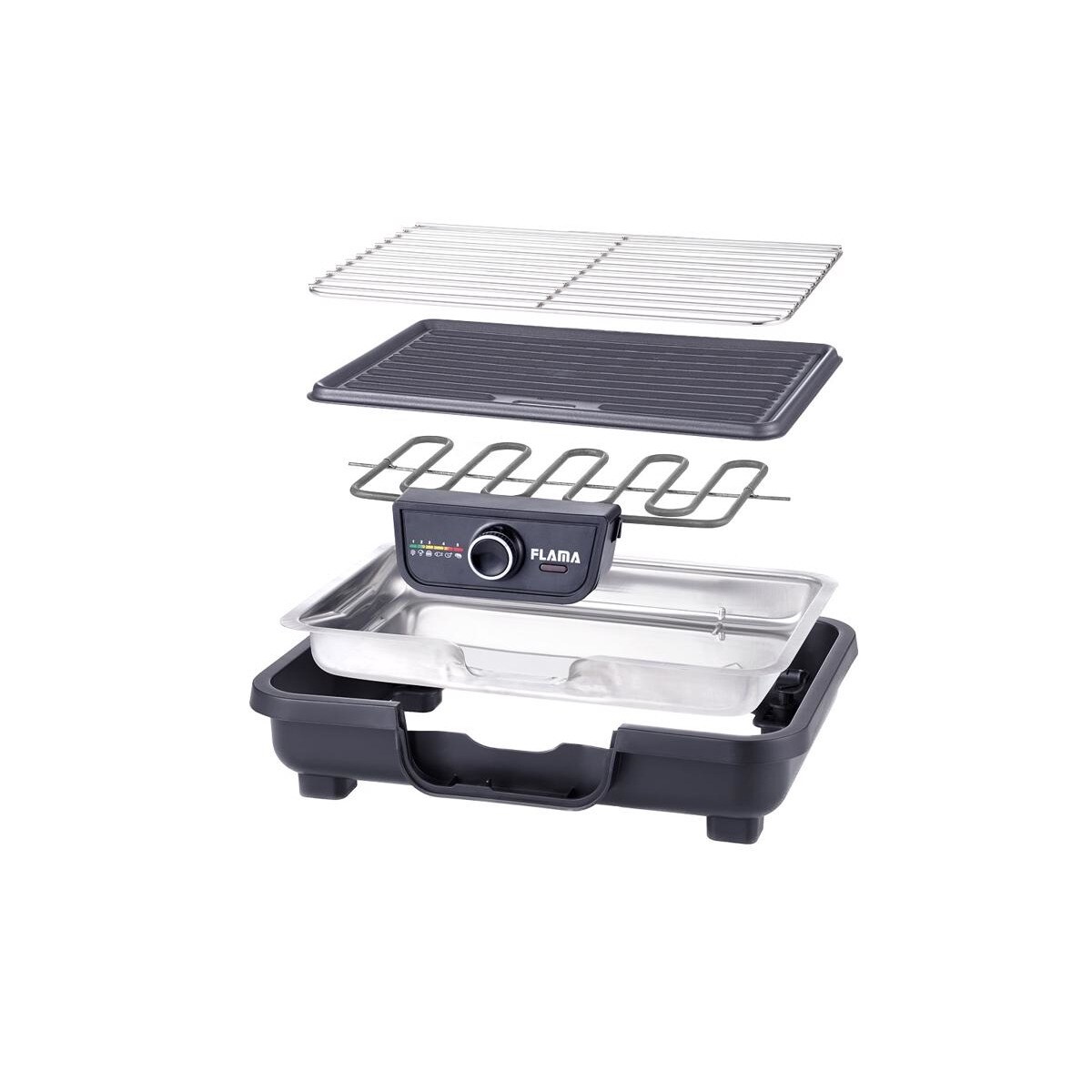 Grelhador Flama Duo Gril 4860FL de 2200 W - Preto 3