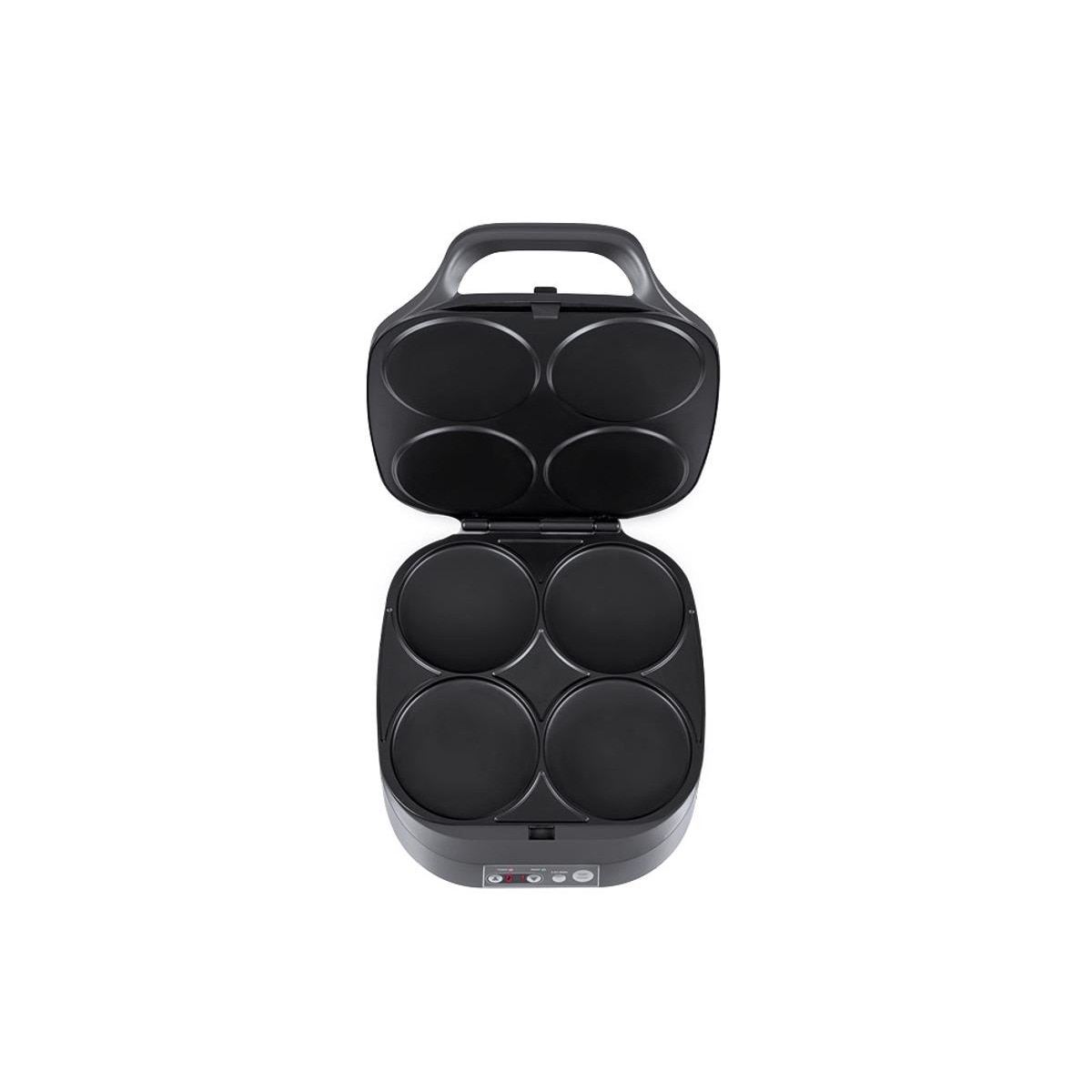 Máquina de Panquecas Flama 4906FL de 2000 W e 4 Cavidades - Preto Preto-11
