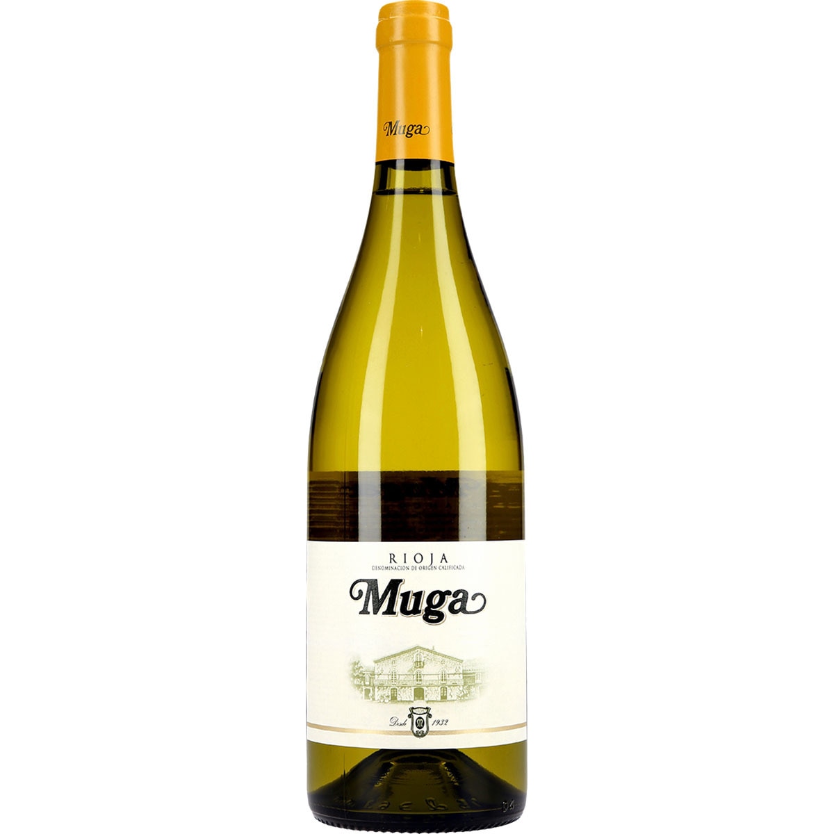 vino blanco fermentado en barrica DOCa Rioja botella 75 cl