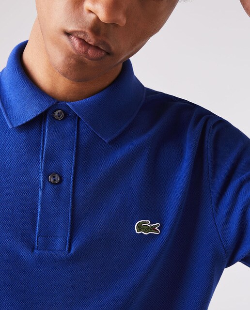 Polo de manga corta de hombre slim en petit piqué · Lacoste · El Corte  Inglés