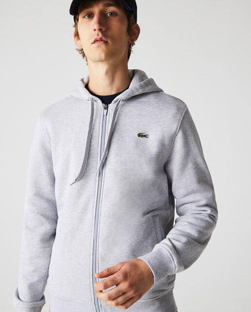 Chaqueta deportiva de hombre sport ligera en doble material con capucha ·  Lacoste · El Corte Inglés