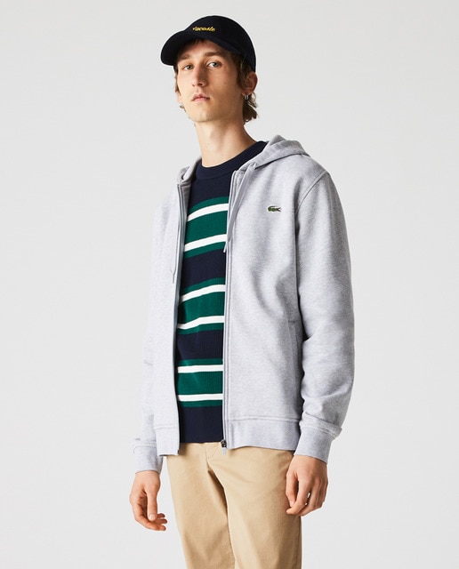 Chaqueta deportiva de hombre sport ligera en doble material con capucha ·  Lacoste · El Corte Inglés
