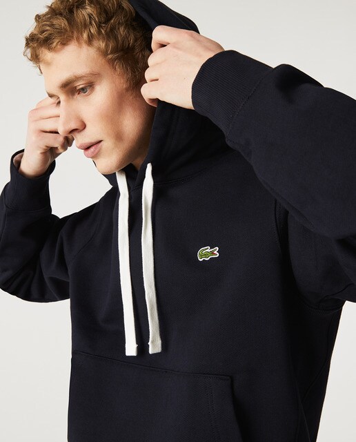 Sudadera unisex de felpa de algodón ecológico con capucha · Lacoste · El  Corte Inglés