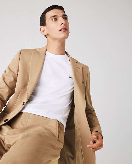 Camisetas de hombre punto liso de algodón pima cuello redondo · Lacoste · El  Corte Inglés