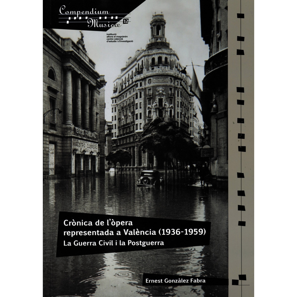 Imagem 0 de Crònica de l'òpera representada a valència (1936-1959) la guerra civil i la postguerra(Tapa blanda)