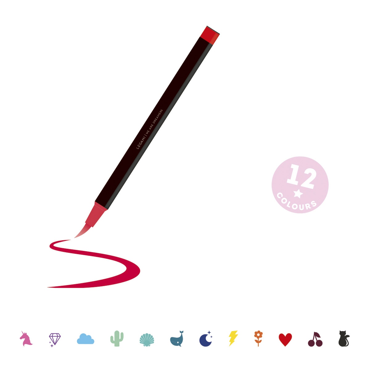 Set Rotuladores con Punta de Pincel Legami 3