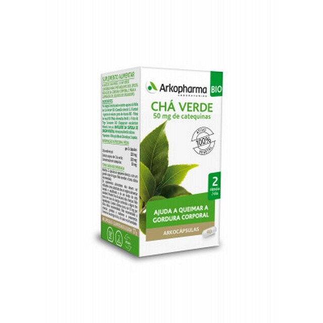 Imagem 0 de Suplemento Alimentar Chá Verde Bio - 40 cápsulas