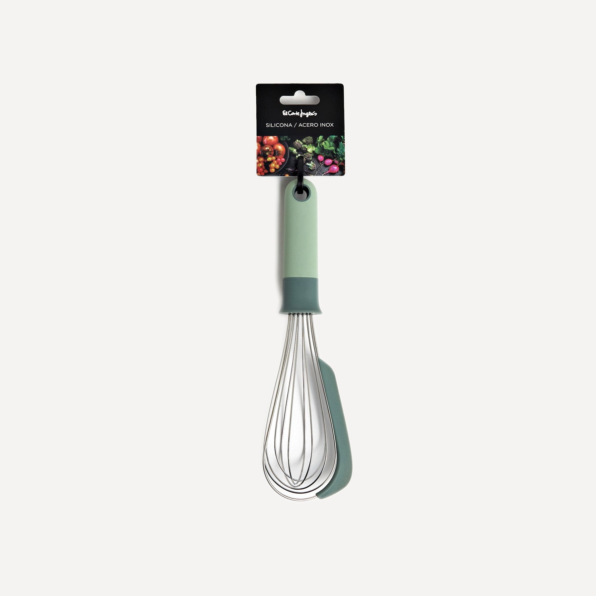 Batedeira de silicone Mint Verde pastel-4