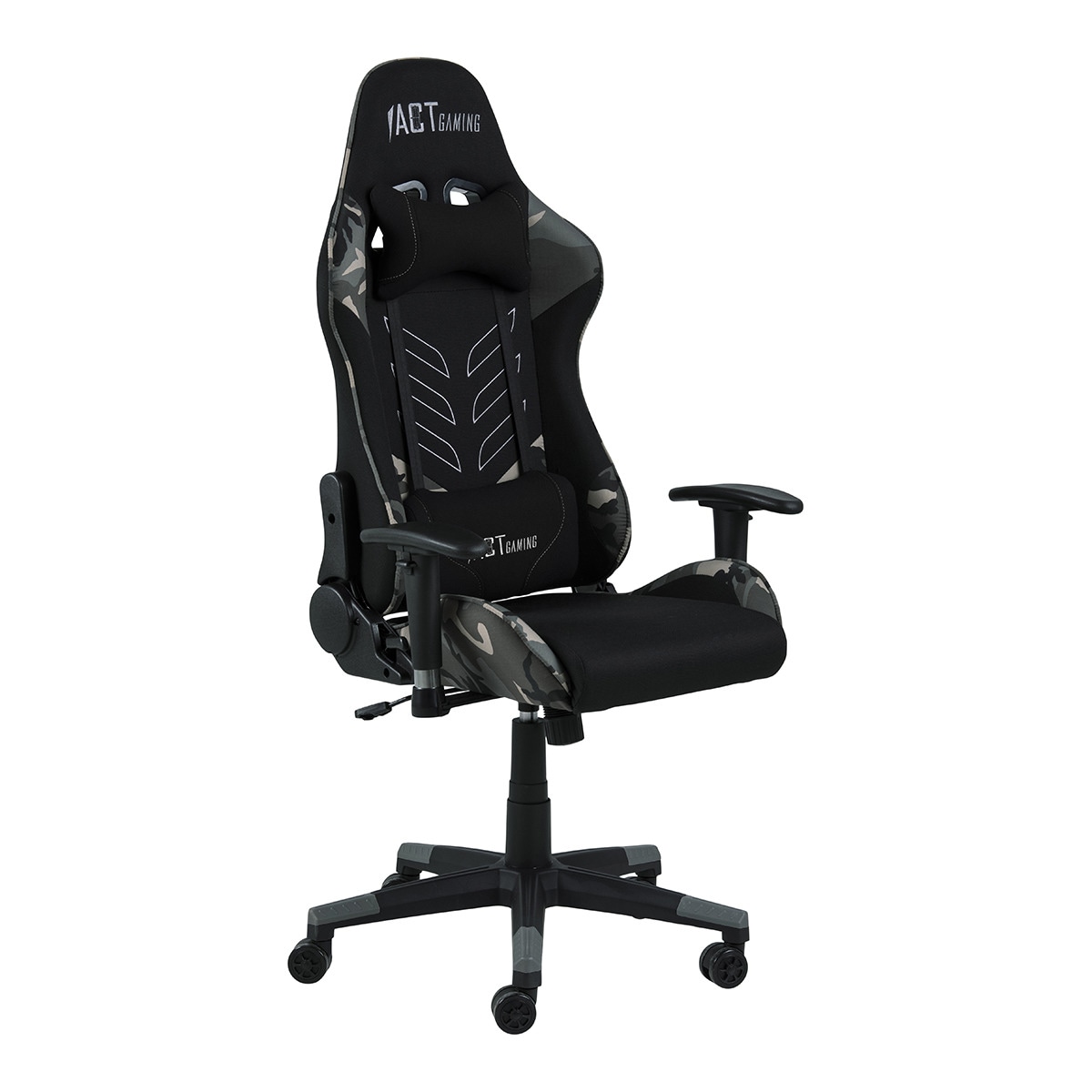Cadeira de gaming Alpha Preto / Camuflagem-1