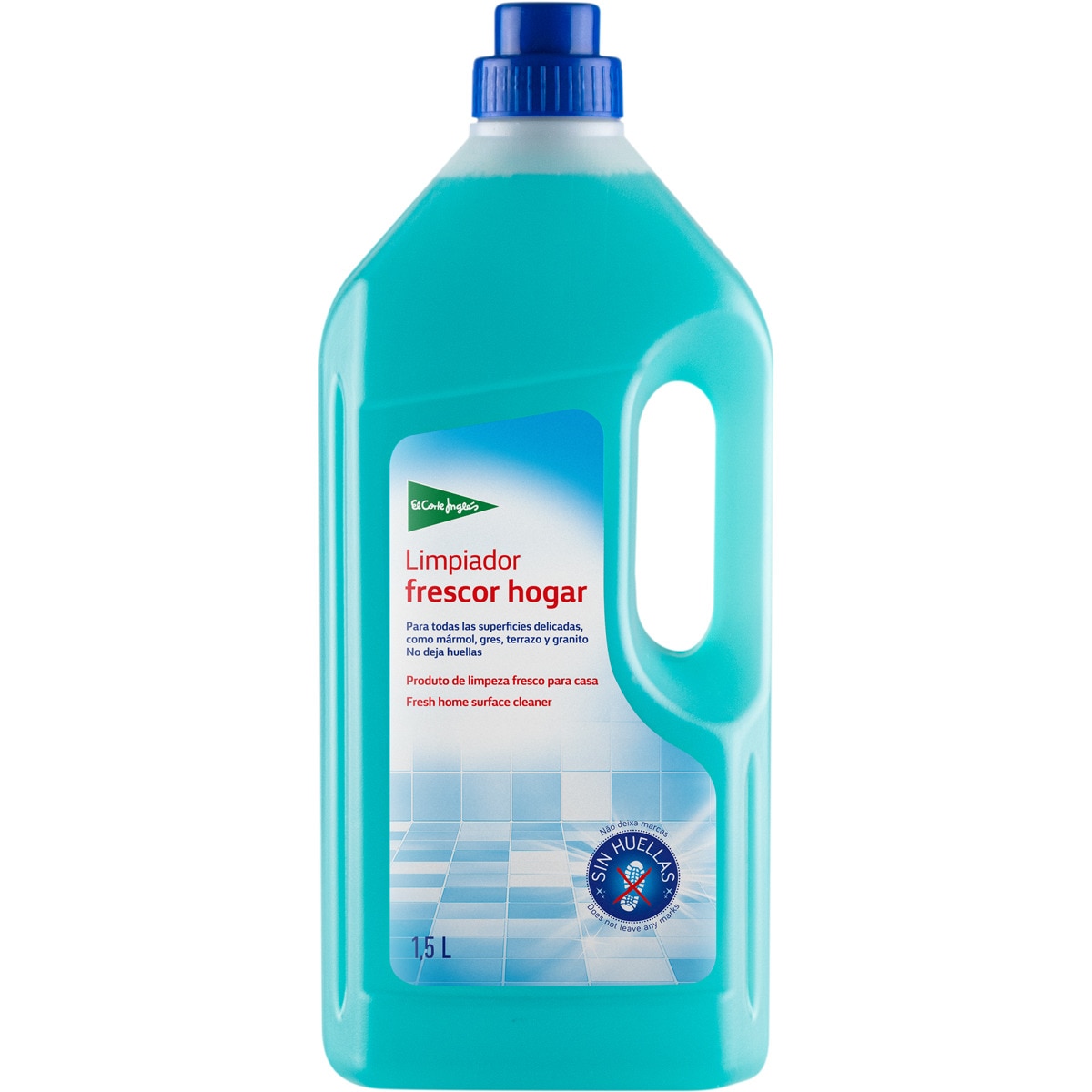 limpiador fresco hogar para mármol gres terrazo y granito botella 1,5 l