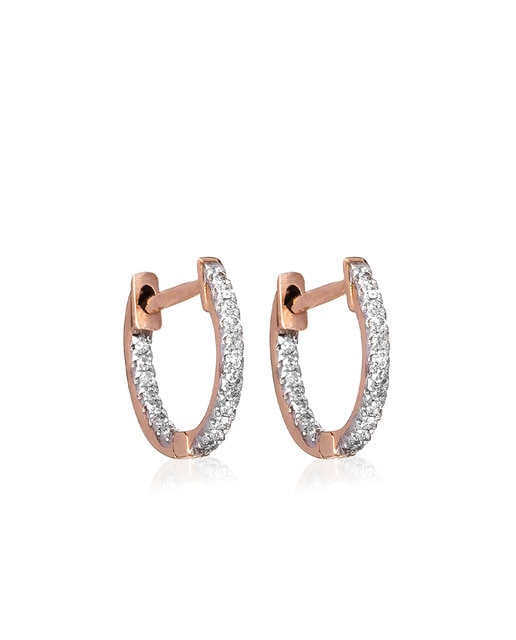 Imagen 0 de Pendientes "Perfect créoles" Diamantes 0,08/42