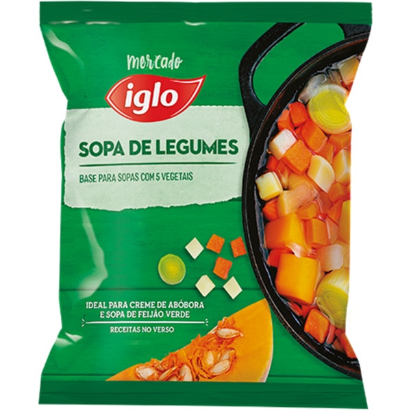 Sopa de Legumes embalagem 750 g