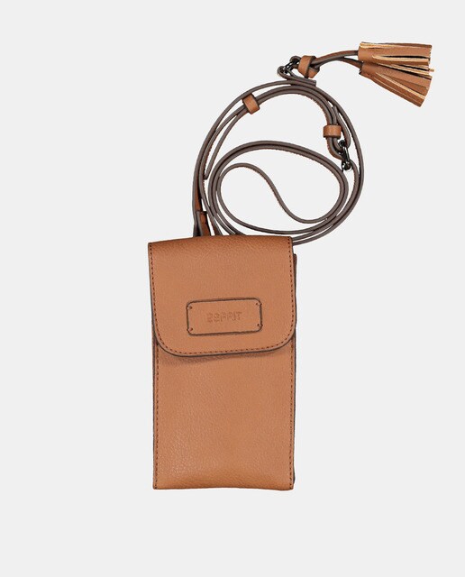 Bolso para móvil de color naranja con detalle logotipo · Esprit · El Corte  Inglés