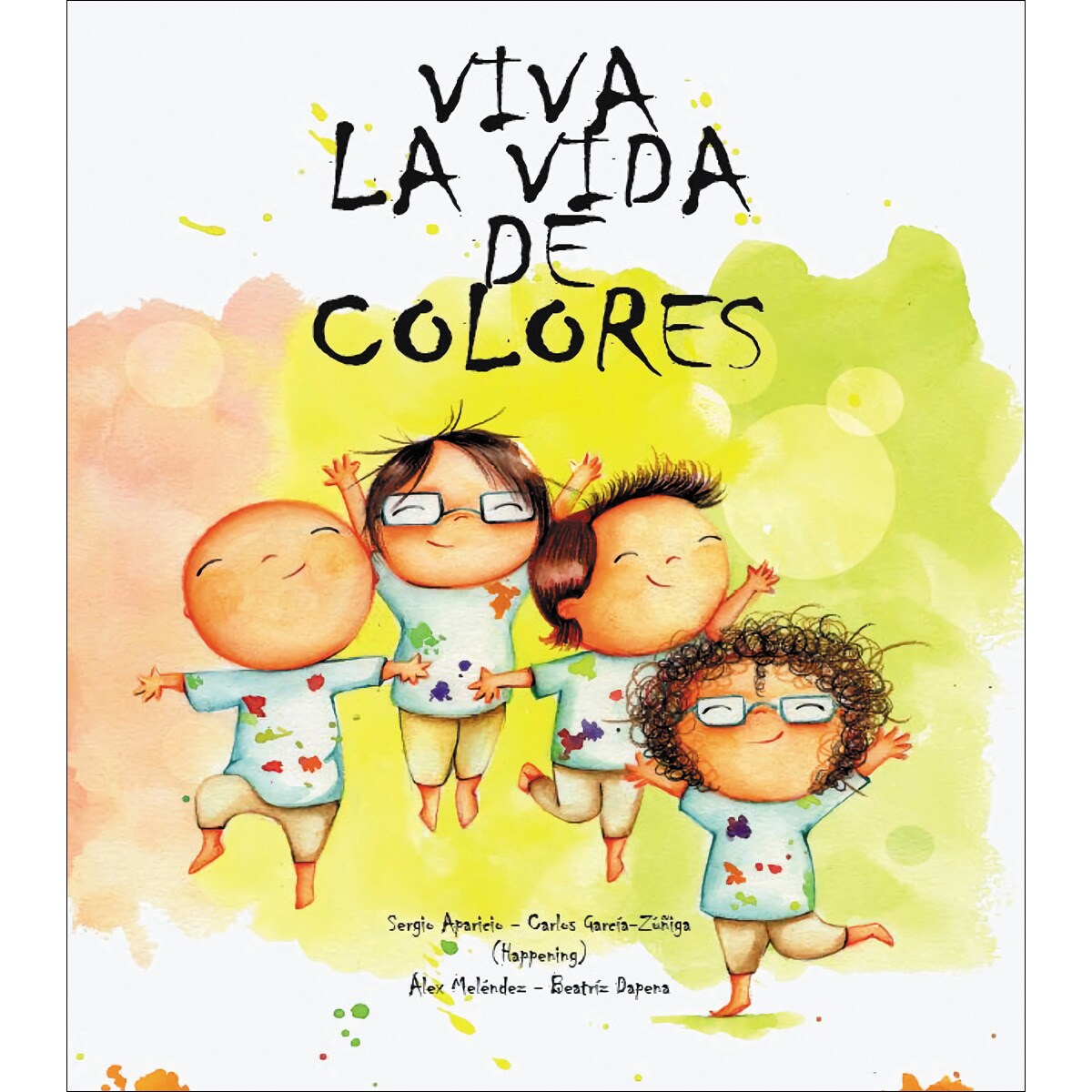 Viva la vida de colores (Capa mole com abas) 1