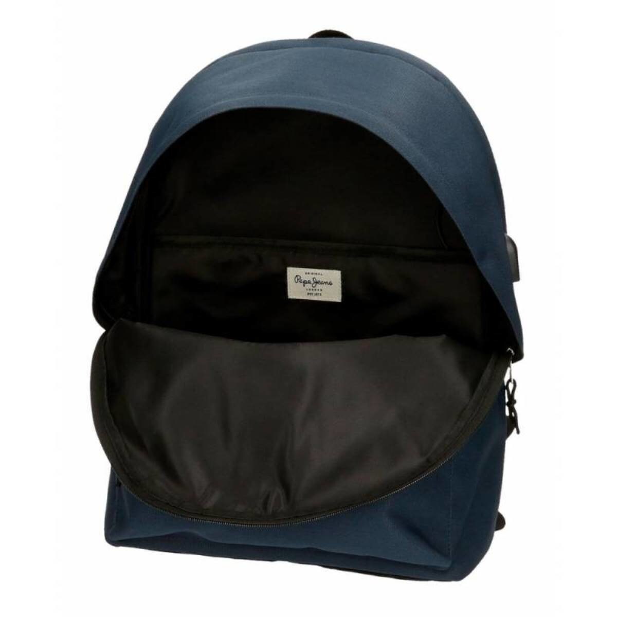 Mochila para portátil Pepe Jeans Aris Evergreen Azul Marinho 3