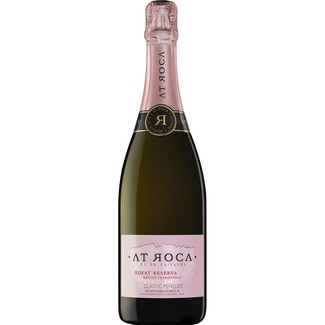 vino espumoso brut rosado reserva ecológico DO Penedés botella 75 cl - At Roca