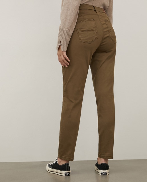 Pantalón semipitillo de mujer talla grande push up · Couchel · El Corte  Inglés