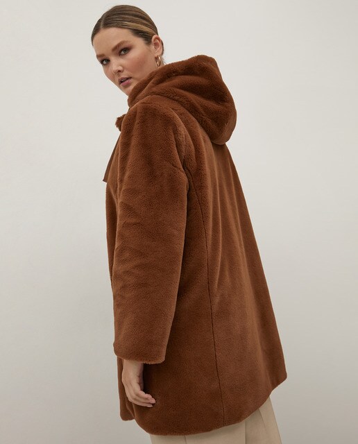 Abrigo largo reversible pelo · Couchel · El Corte Inglés