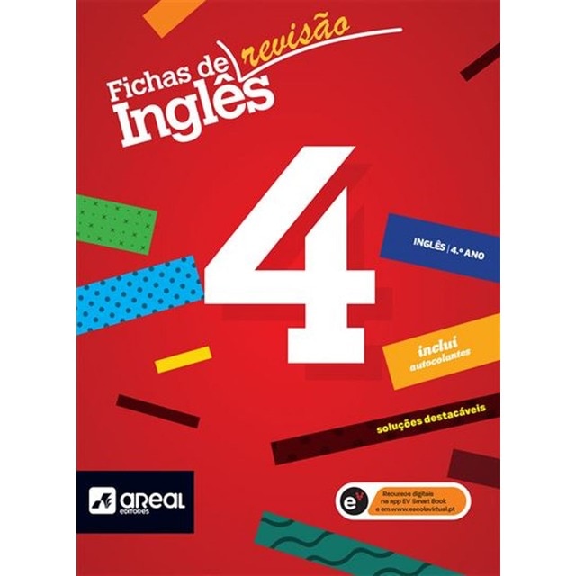 Imagem 0 de Fichas de Inglês 4 - 4.º Ano