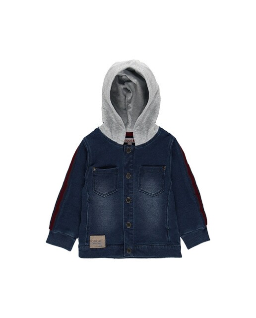 Sudadera felpa denim de niño azul · Boboli · El Corte Inglés