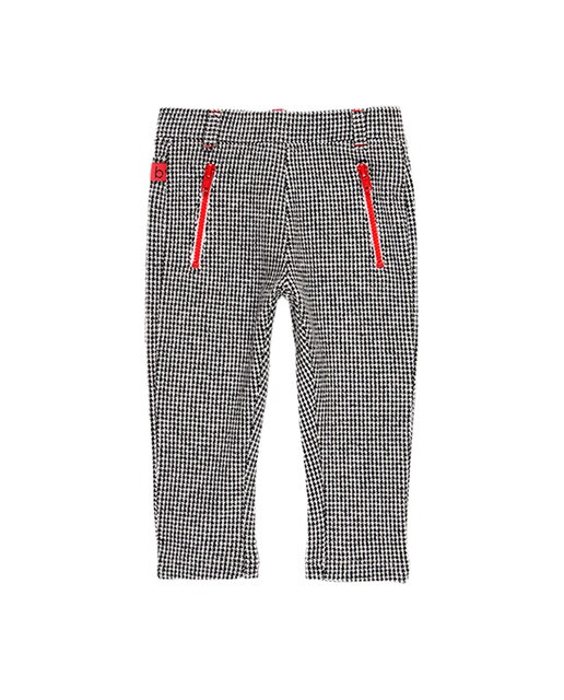 Pantalón de niña en punto con pata de gallo · Boboli · El Corte Inglés