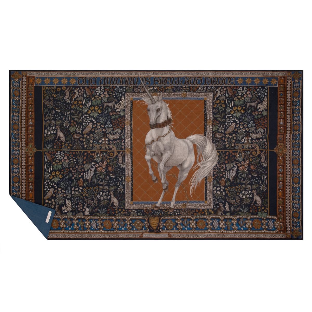 Lenço The Exalted Unicorn Estampado-1