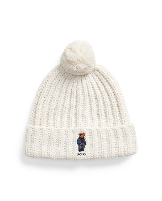 Gorro de mujer de punto con icónico oso · Polo Ralph Lauren · El Corte  Inglés