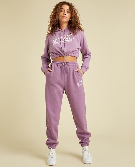 Pantalón de mujer jogger logo · Guess · El Corte Inglés