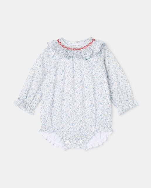 Ranita De Bebe Nina Cuello Gola Con Nido Abeja Coconut El Corte Ingles El Corte Ingles