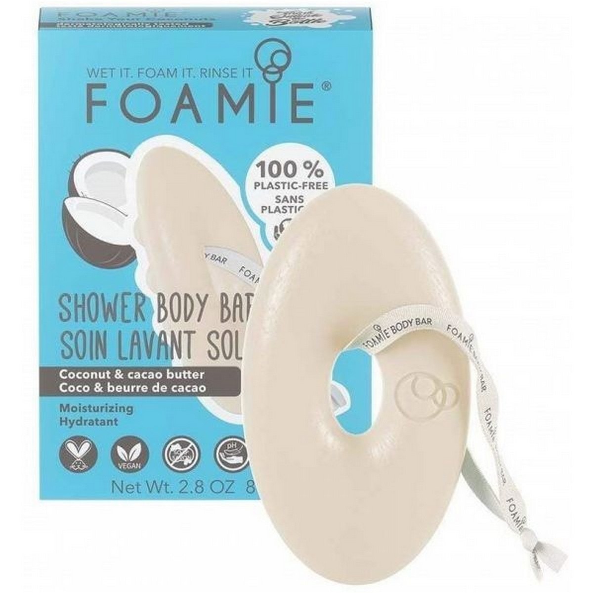 Imagem 0 de Gel de Banho Sólido Coco 80g Foamie