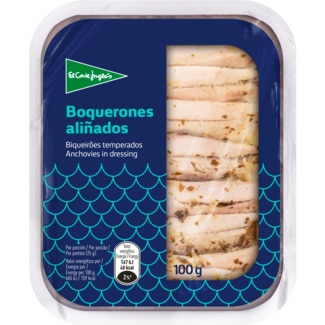 Biqueirões Temperados com Alho e Salsa embalagem 62 g - El Corte Inglés