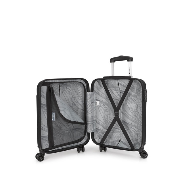 Comprar Maleta de cabina ORLEANS, rígida negra, con capacidad 47 L · Gabol  · Hipercor