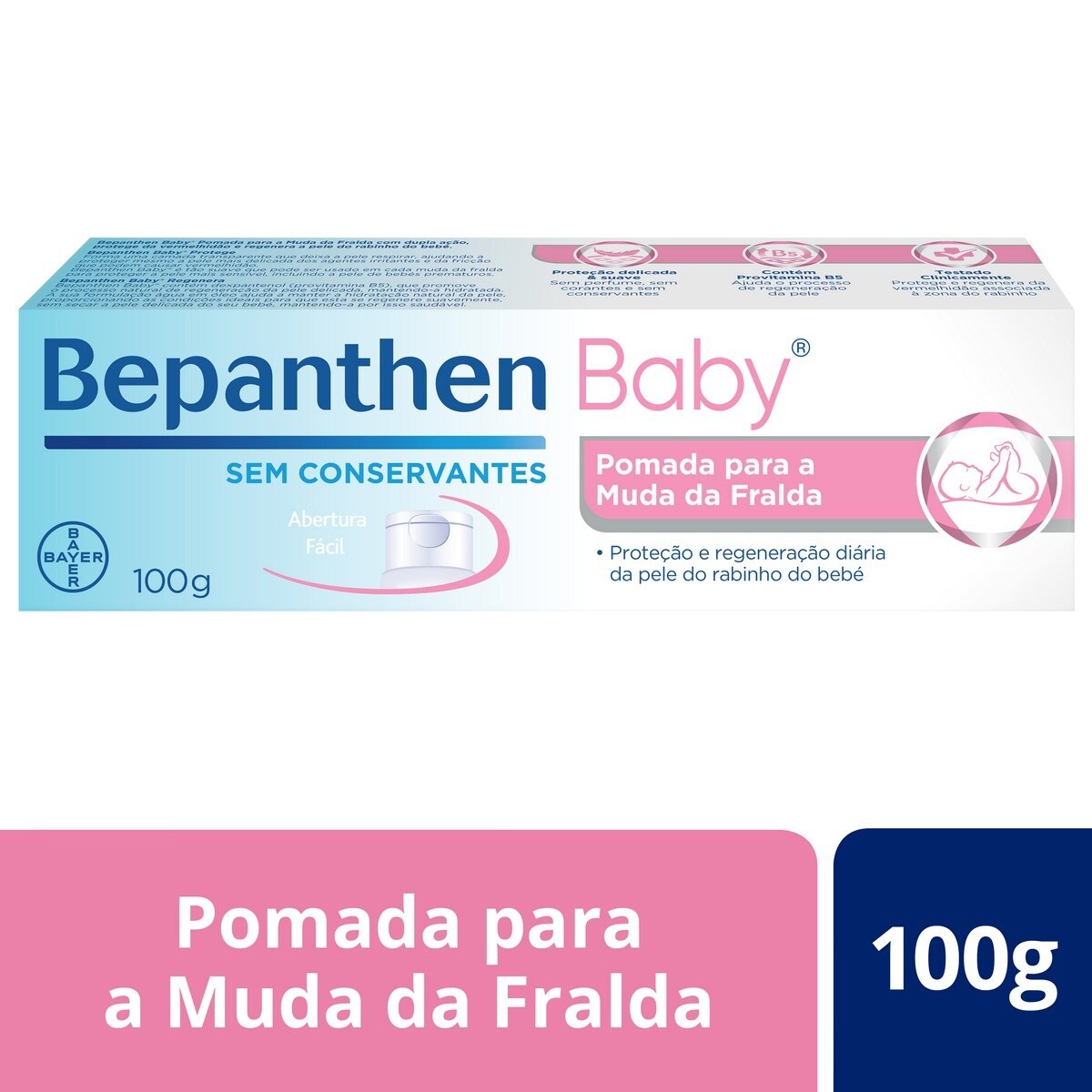 Pomada Muda Fralda Bepanthen Baby - 100 g 2
