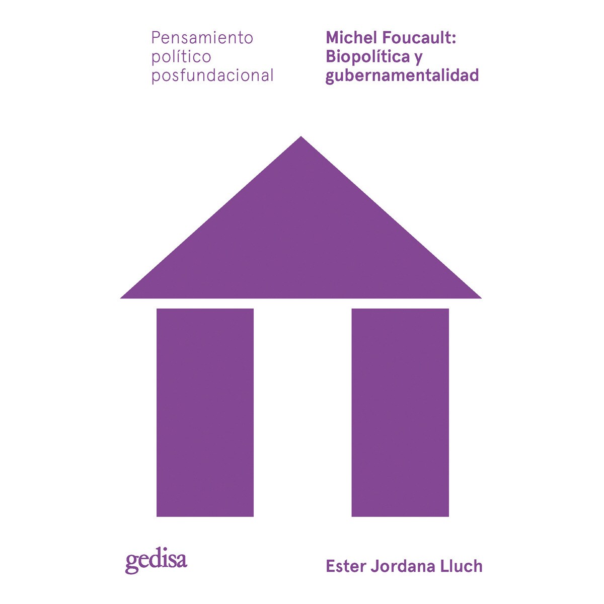 Michel Foucault: Biopolítica y gubernamentalidad (Capa mole com abas) 1