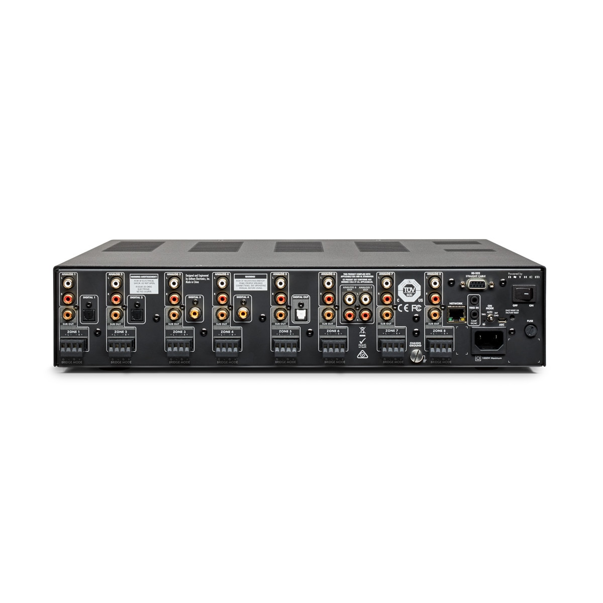 Etapa de potencia multicanal Martin Logan MDA16 Negro-2