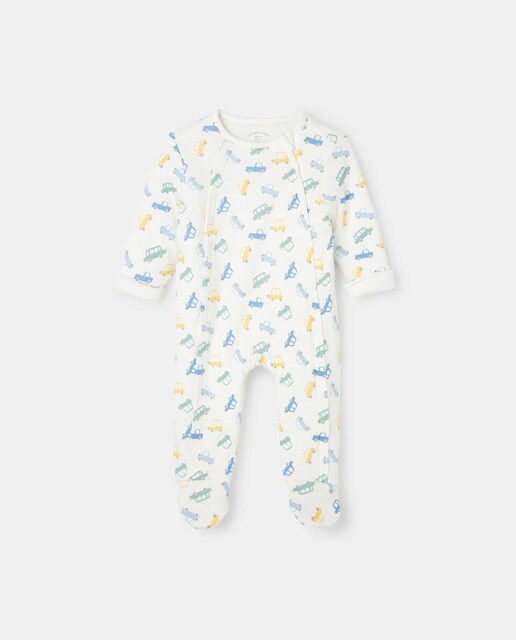 Pijama de bebé niño acolchado coches · Cotton Juice · El Corte Inglés