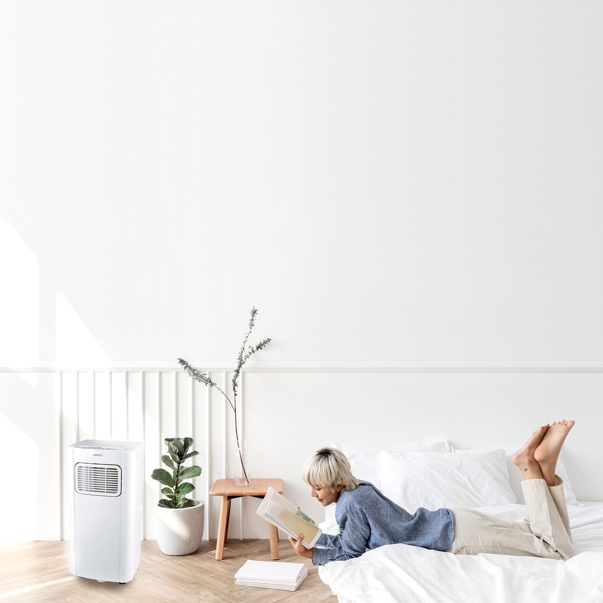 Aire acondicionado portátil Fácula 1.750 frig/h - ACPS25UV Blanco-10