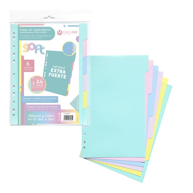 Imagem 0 de Conjunto de 6 Separadores Extra Forte